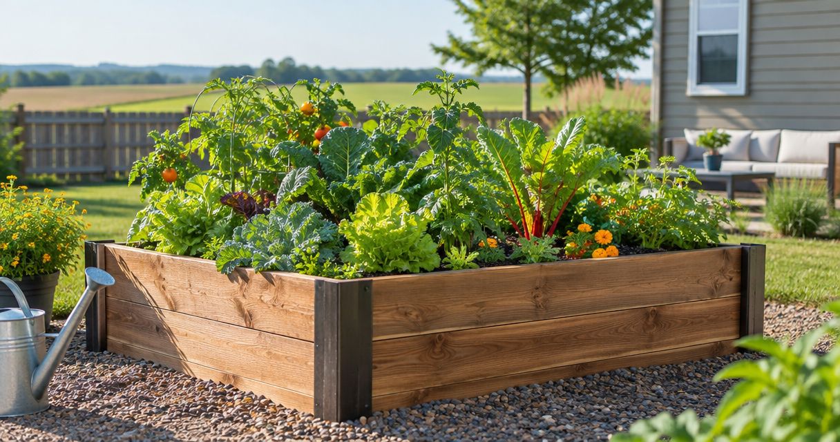 Best raised garden bed materials for Iowa yards