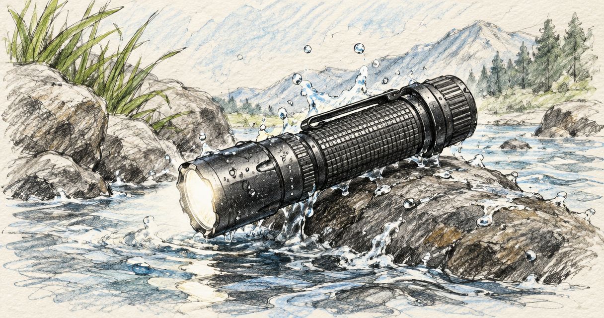 Is the Olight Warrior Mini 3 waterproof?