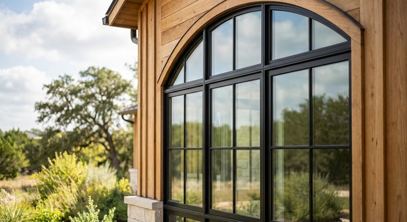 Custom window design for Austin new builds