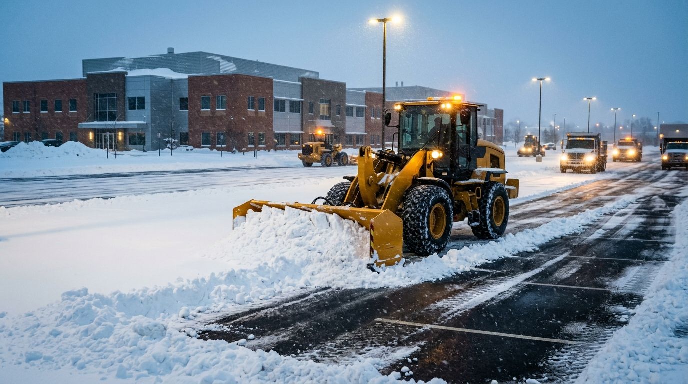Can commercial snow removal be billed per push instead of flat rate?