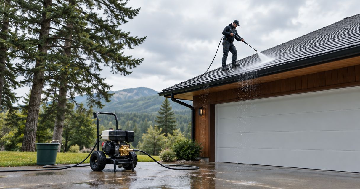 Best pressure washers for cleaning roofs and gutters 2026