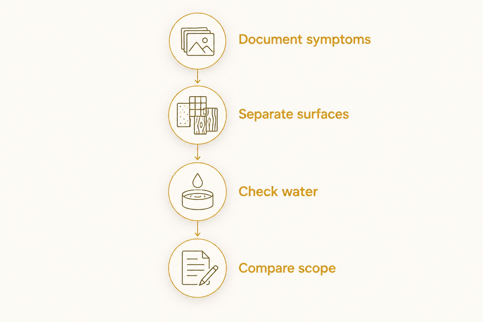 Four steps for preparing a foundation or concrete leveling assessment