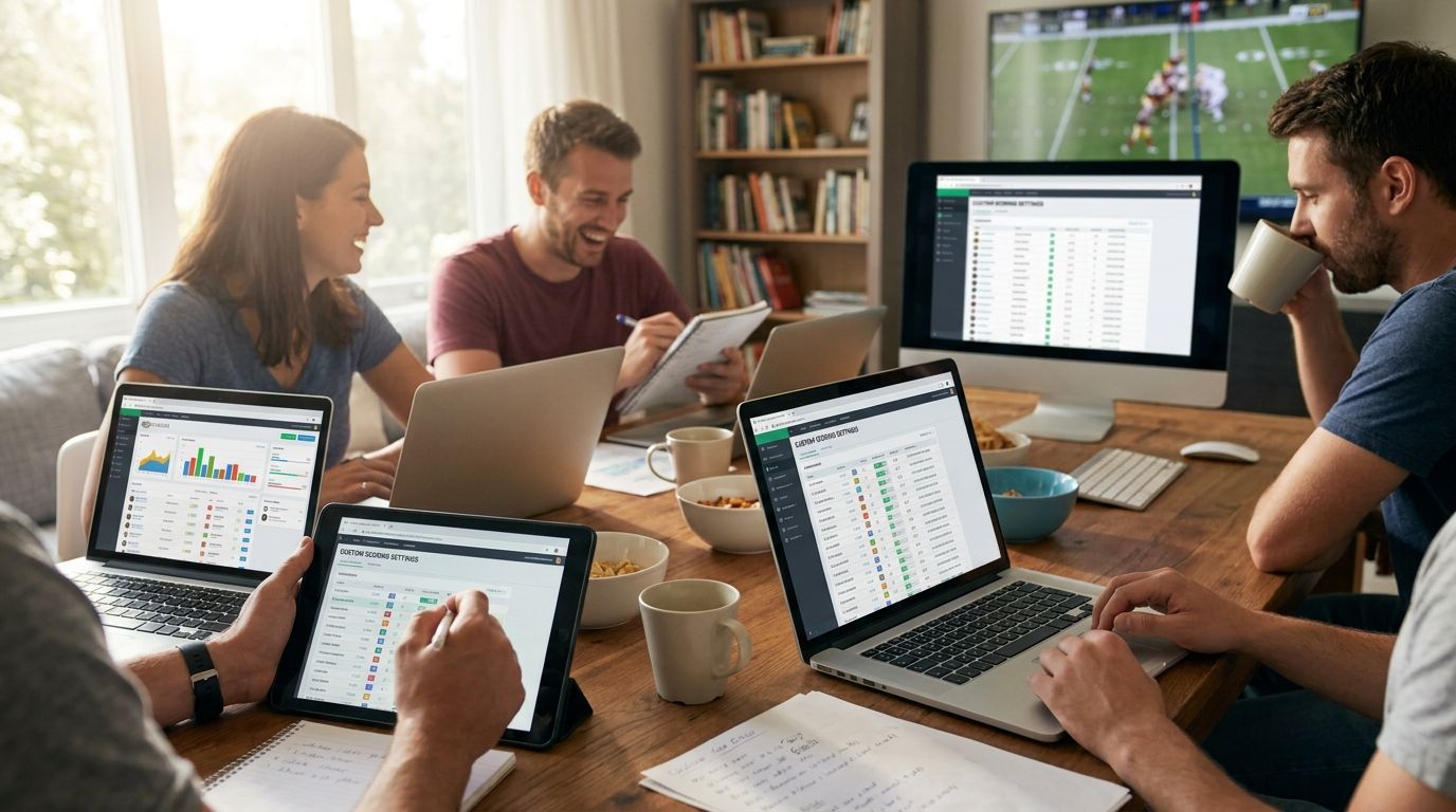 Best fantasy football draft tools for custom scoring