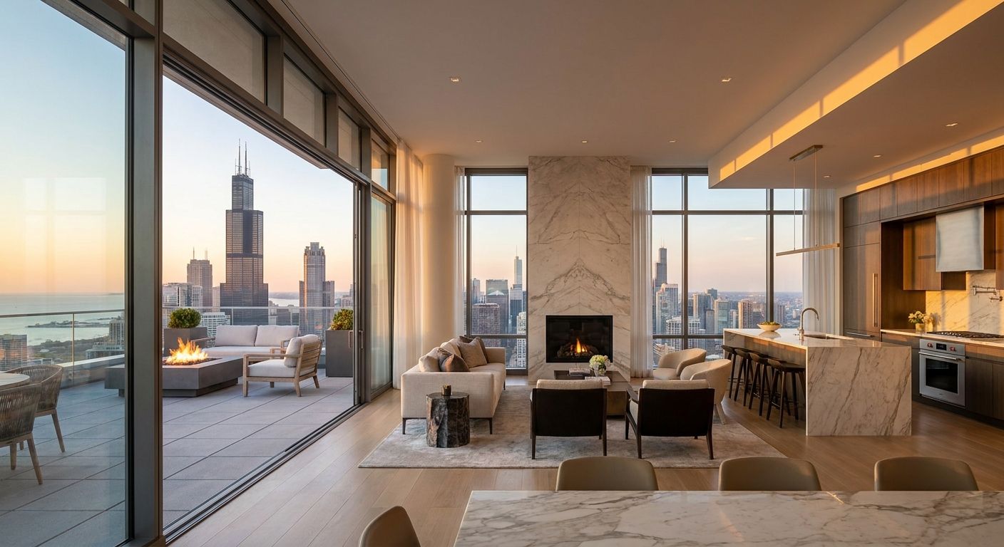 Best penthouse apartments in Chicago