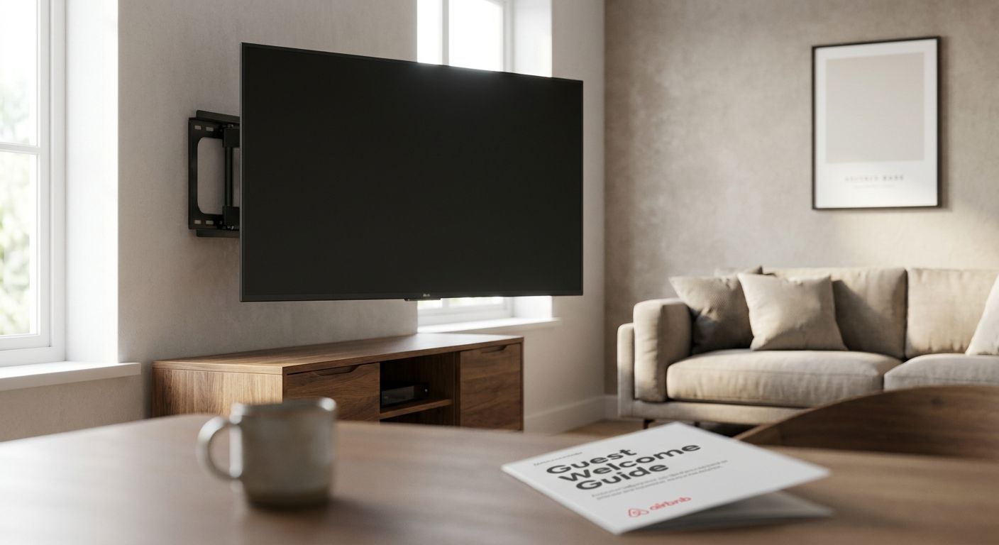 TV mounting for Airbnb and short-term rentals