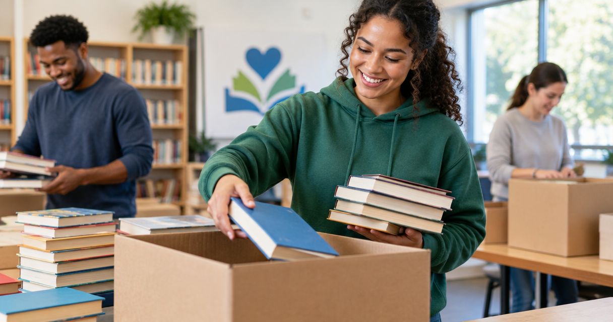 Used books for nonprofit book drives: complete 2026 guide