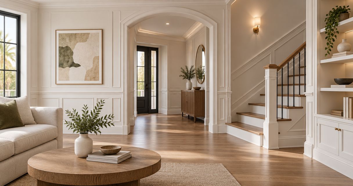 How do you specify trim and finish carpentry in an Orlando home?