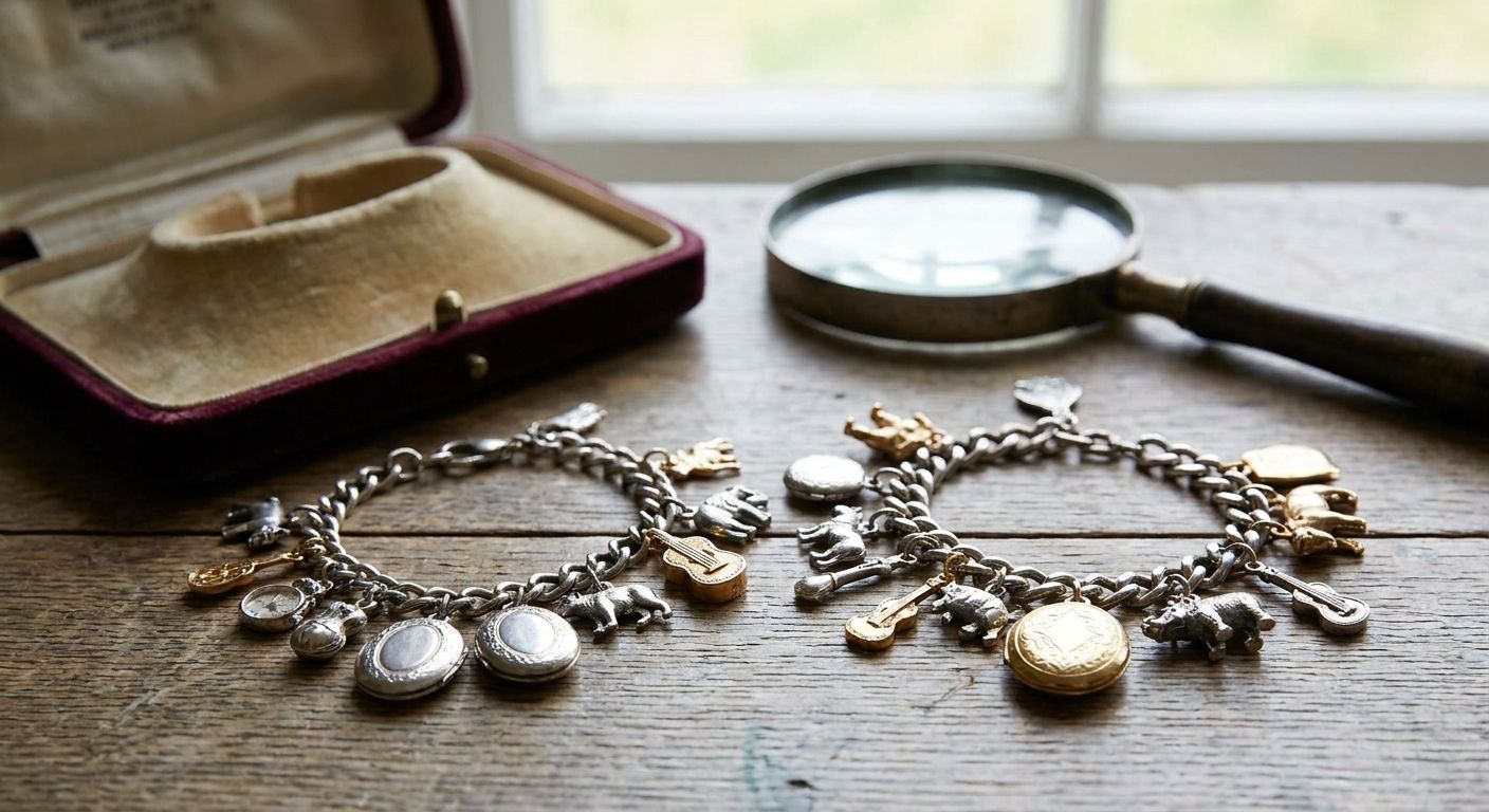 Charm bracelets for vintage jewelry collectors