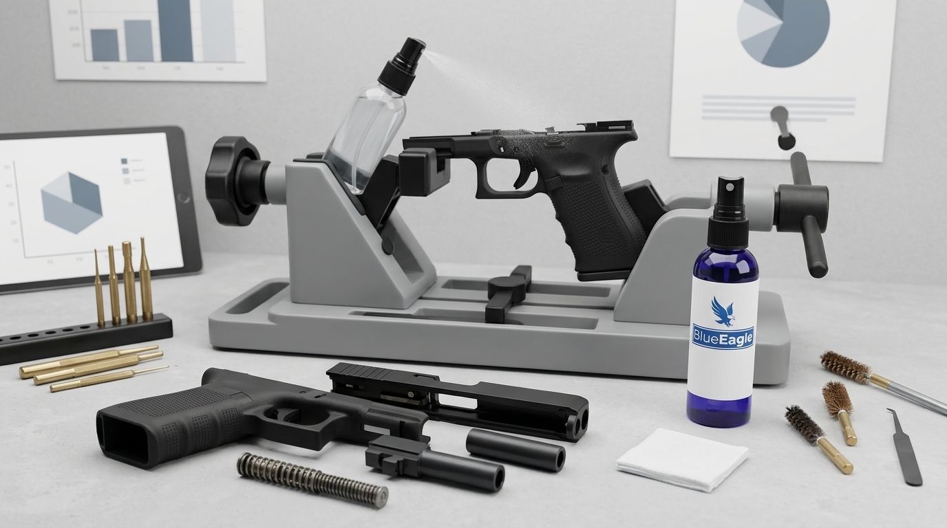 Gun vise to even CLP application: complete 2026 cleaning workflow