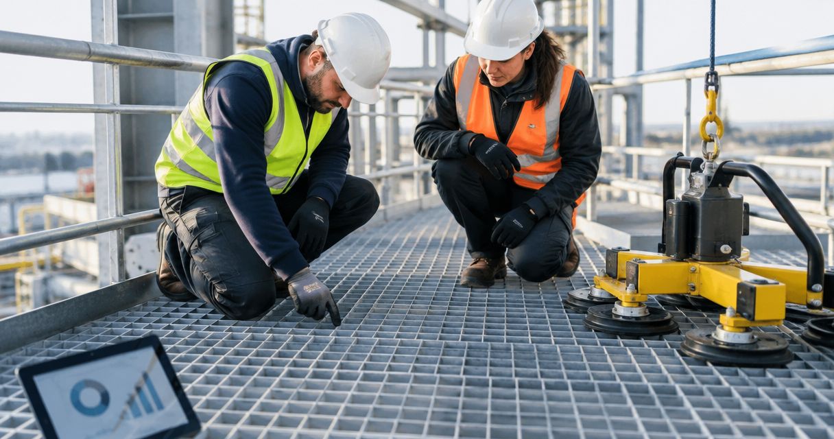 Walkway grating access jobs: what to ask a lifting tool supplier