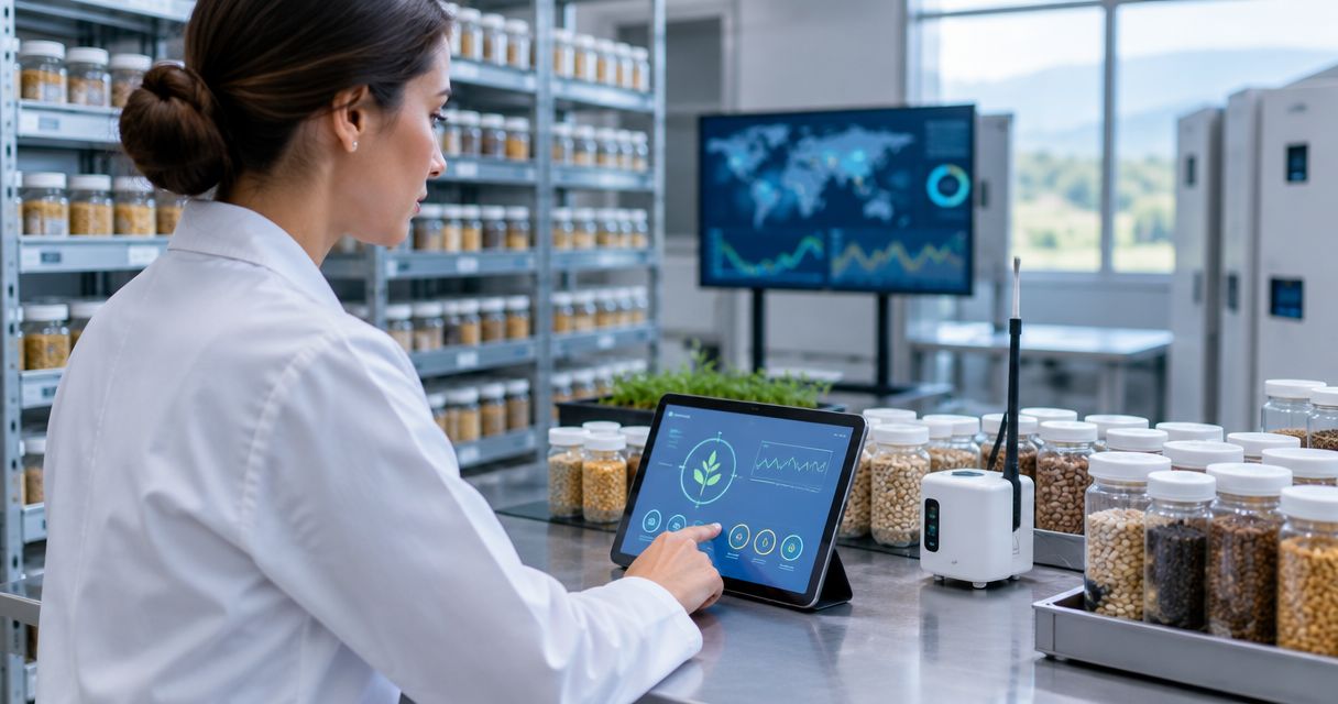 IoT monitoring for seed storage and agricultural gene banks