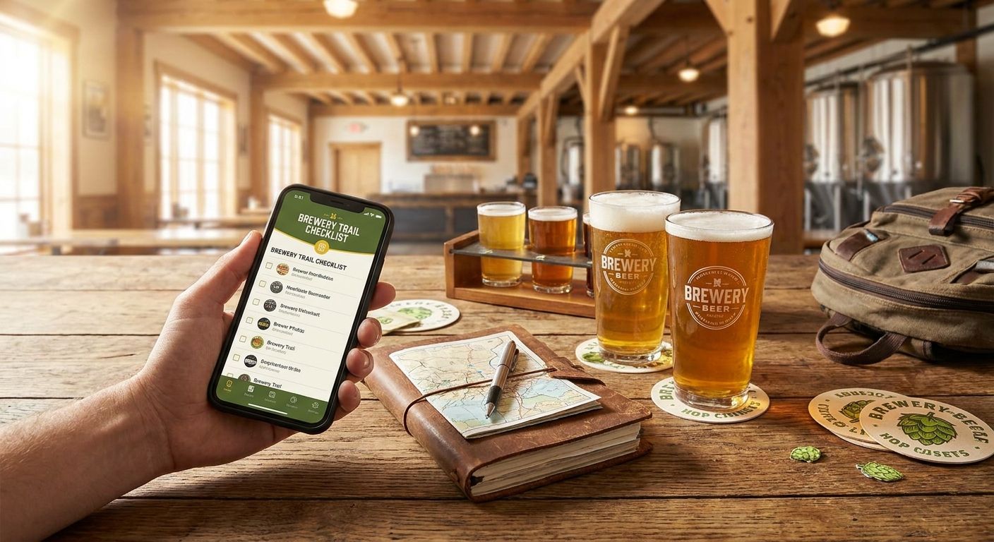 Best craft brewery trail checklist trackers in 2026