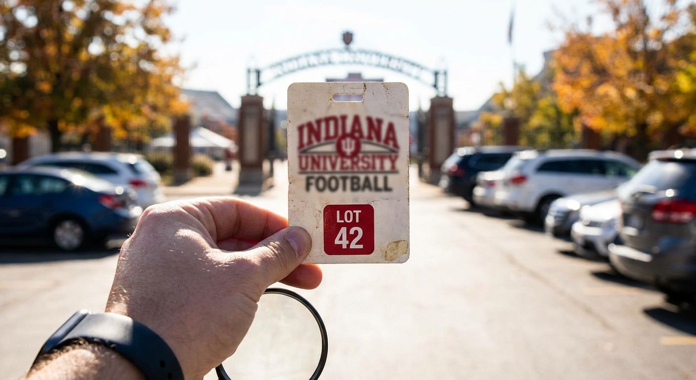 How to spot a fake IU football parking pass before you buy