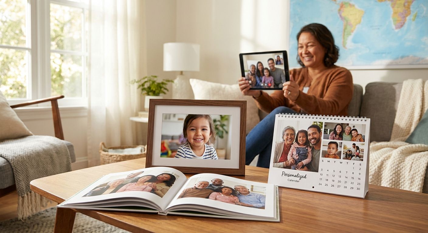 Best photo gifts for long-distance families