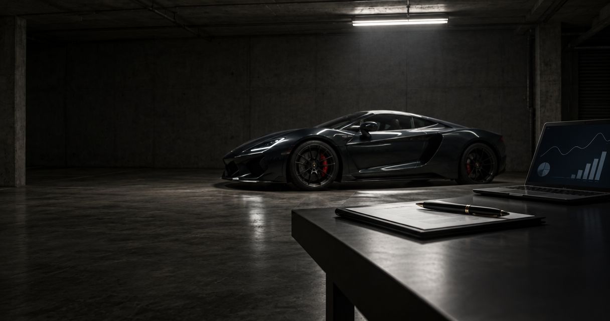 What should a private exotic-car sales agreement cover?