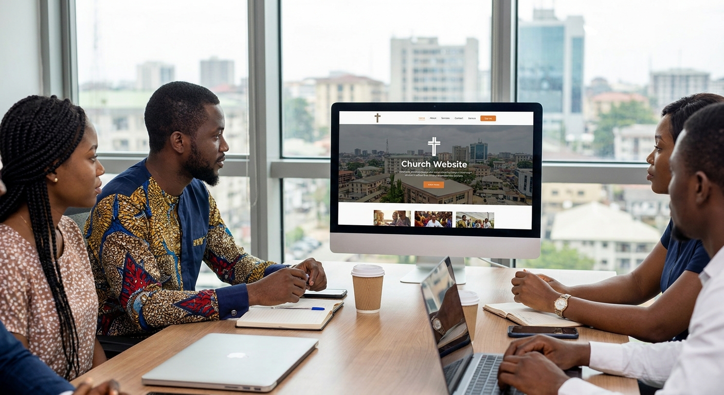 Website design for churches in Nigeria