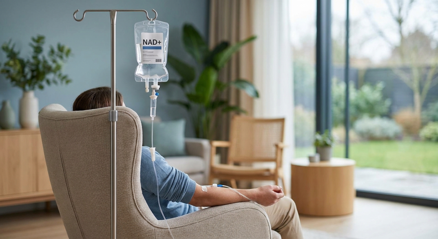 NAD+ IV therapy for chronic fatigue and brain fog