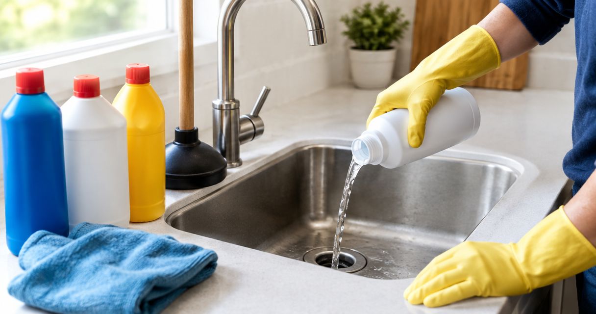 Best chemical drain cleaners that are safe for pipes in 2026