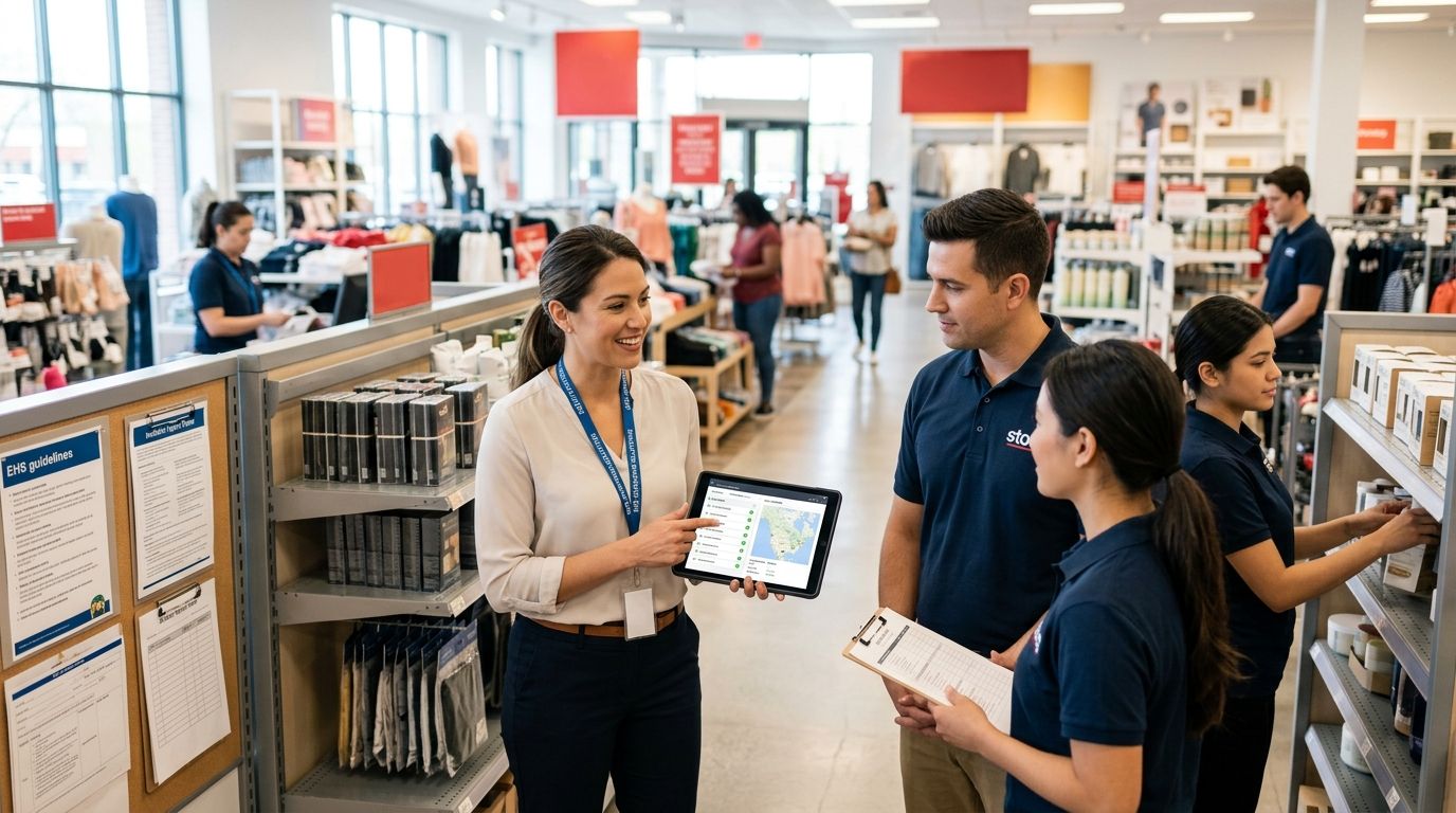 Best EHS staffing solutions for multi-location retail chains