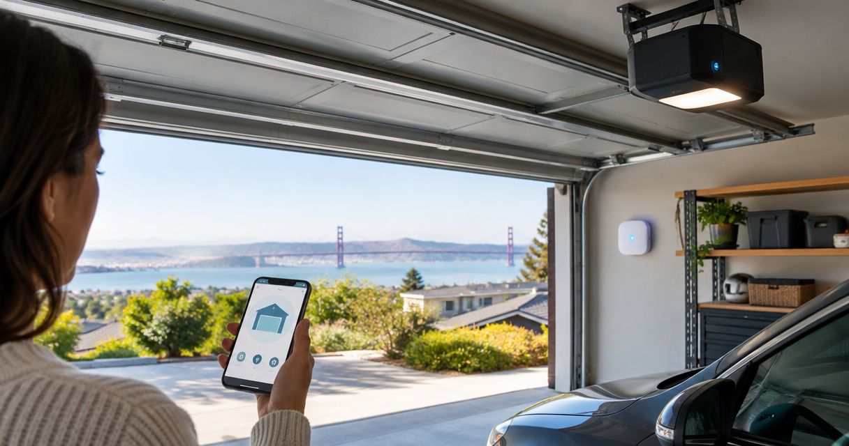 Best smart garage door openers for Bay Area homeowners 2026