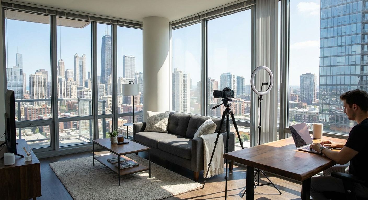 Apartments for content creators and influencers in Chicago