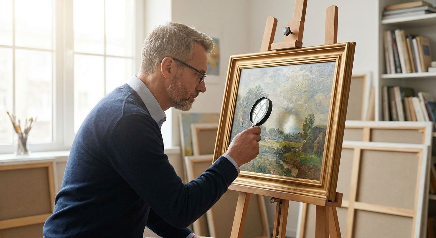 How to tell if an original painting is worth the price