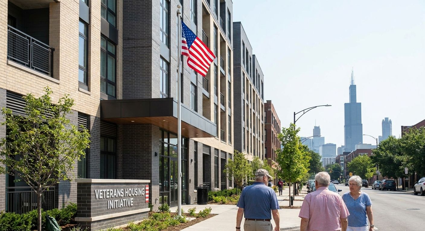 Apartments for veterans in Fulton Market Chicago