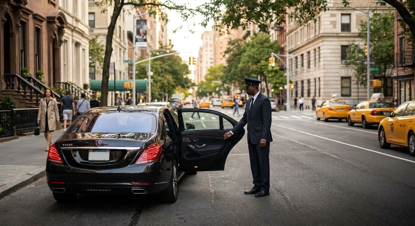 Chauffeur service for private clients in NYC