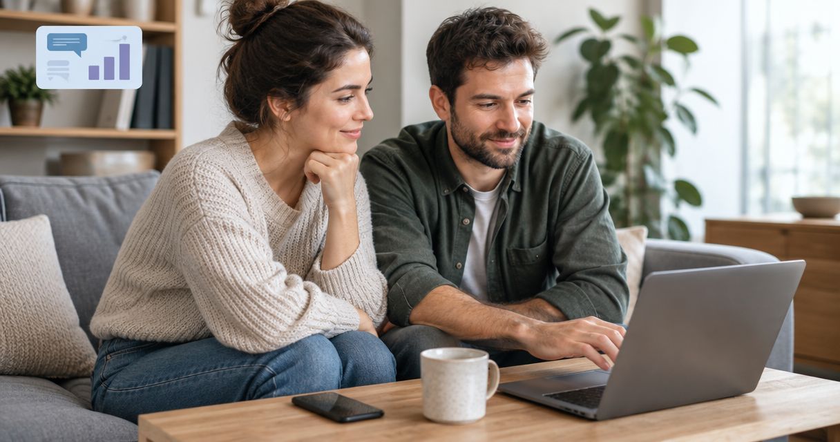Using chat analysis before couples therapy: notes, not verdicts