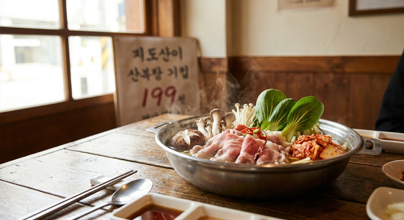 ร้านชาบูหาเกาหลี ใกล้ฉัน บาท 199