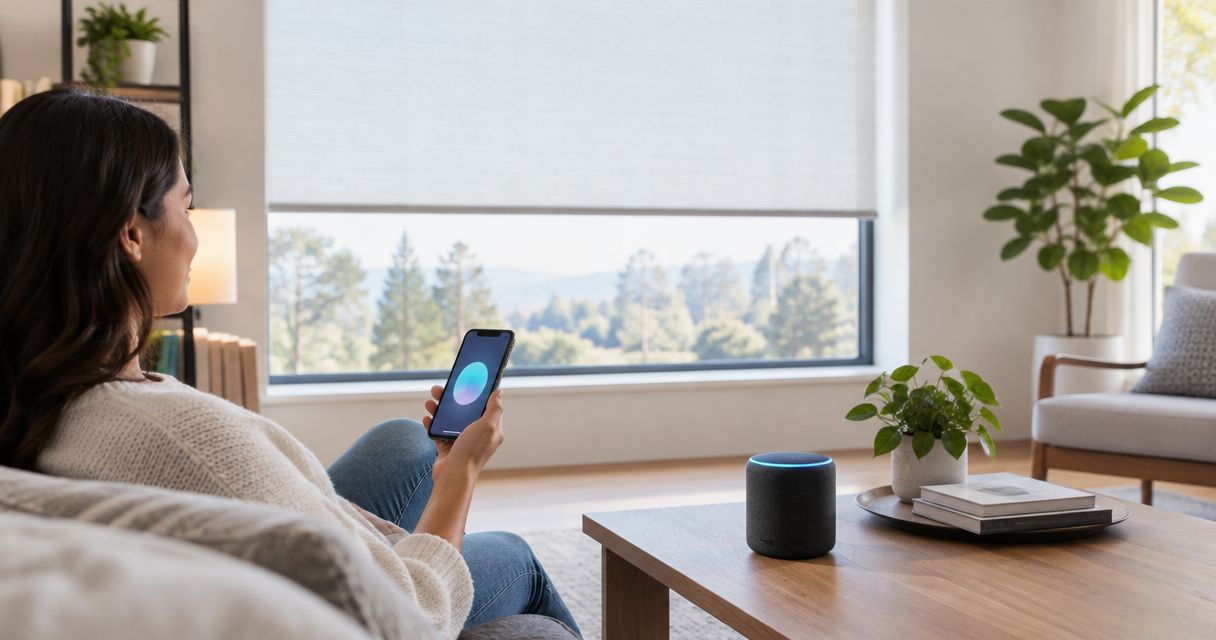 How to connect motorized shades to Amazon Alexa