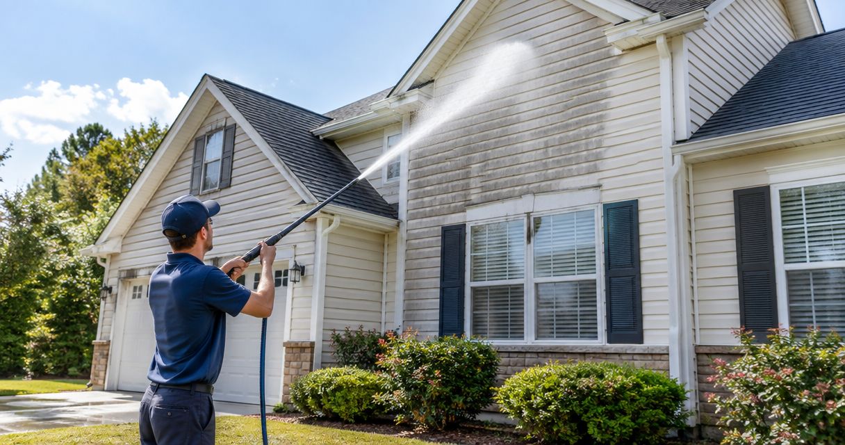 5 reasons to choose house washing over DIY in Jacksonville