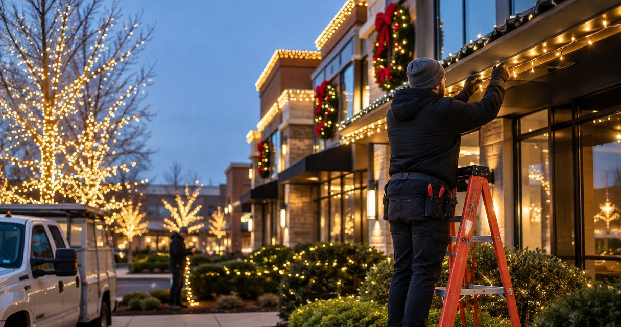 Best commercial christmas light installers in Alpharetta 2026