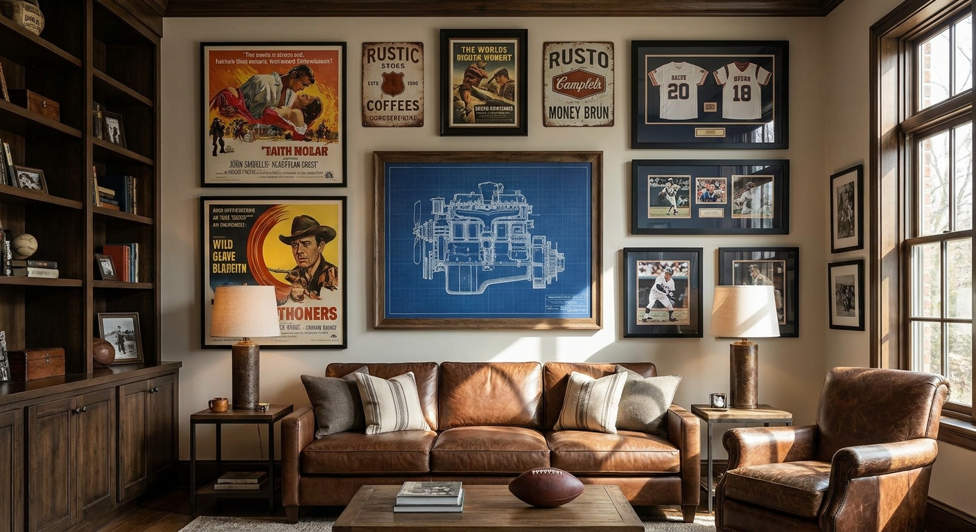 Wall art for man caves