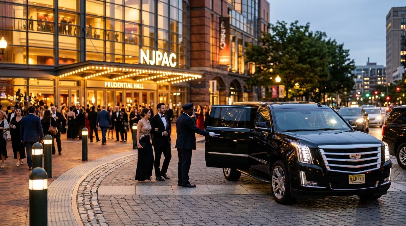 Car service for NJPAC events in Newark