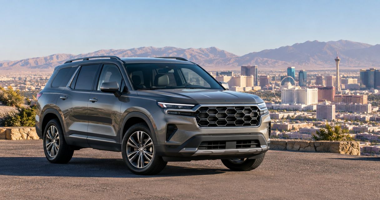 Best 3-row SUVs to rent in Las Vegas in 2026