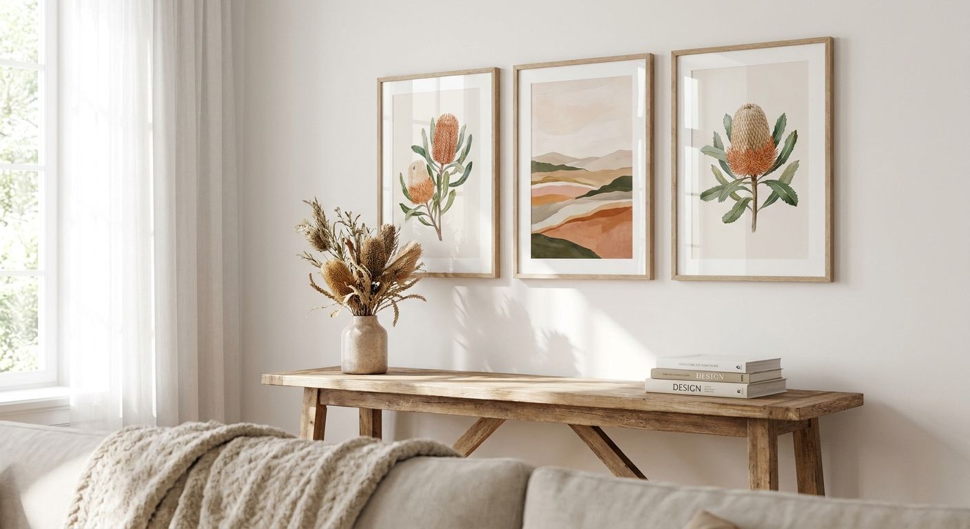 Australian art prints for a native-inspired home