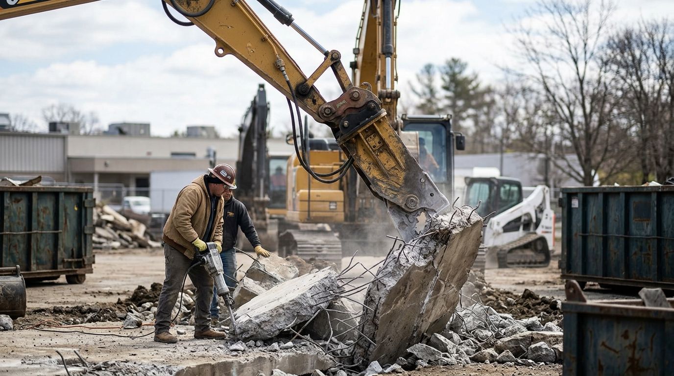 Best concrete demolition contractors in Massachusetts 2026