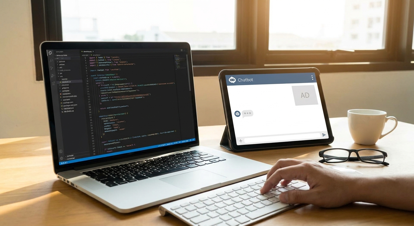How to integrate an ad SDK into a Next.js chatbot