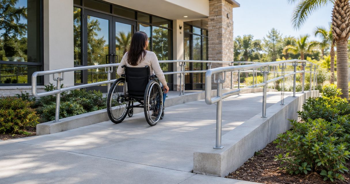 Best concrete ramp options for ADA accessibility in Florida 2026