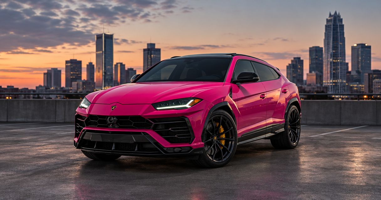 Lamborghini Urus rental for a birthday weekend in the DMV