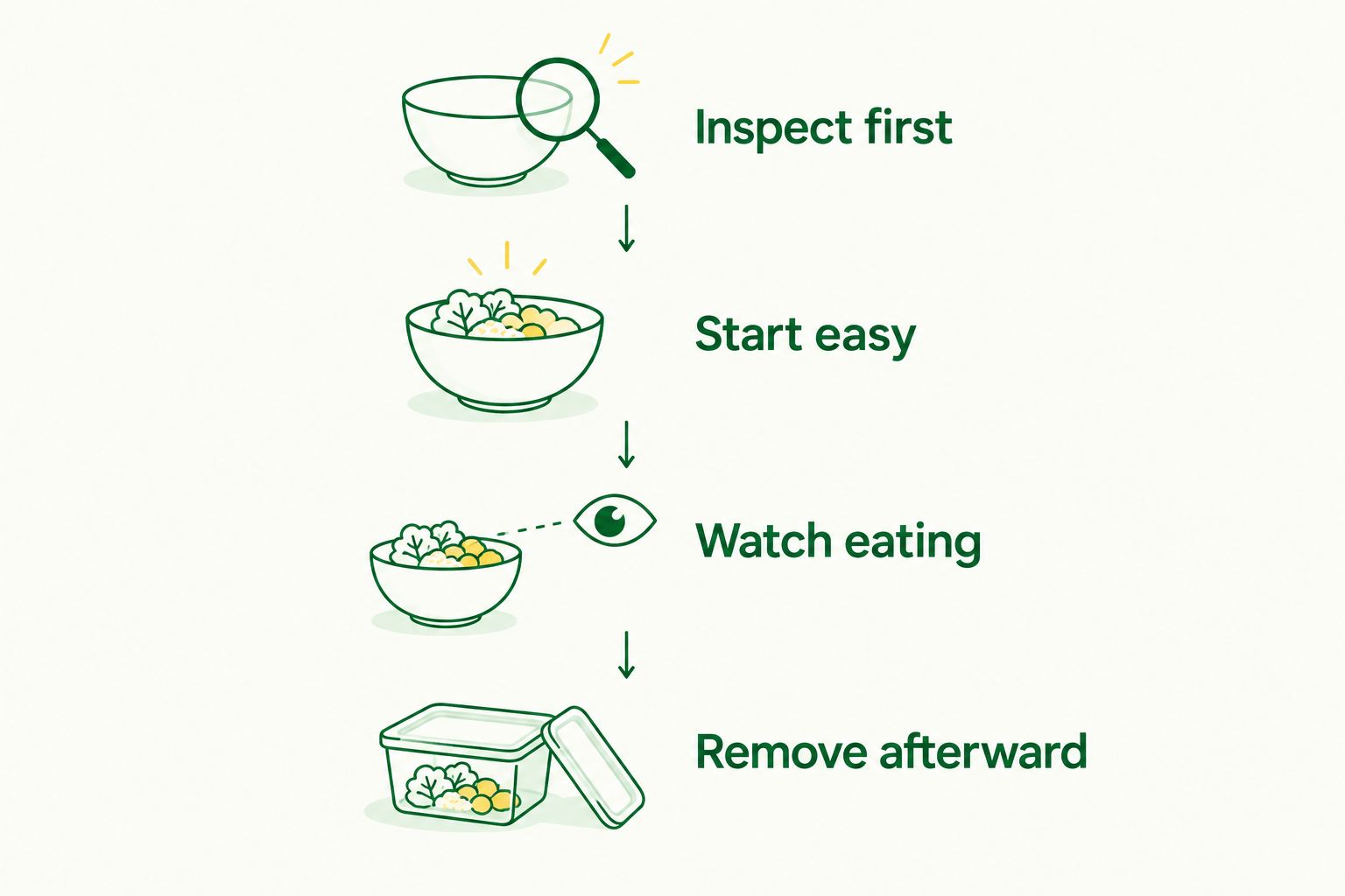 Four steps for introducing a puppy to a slow feeder safely