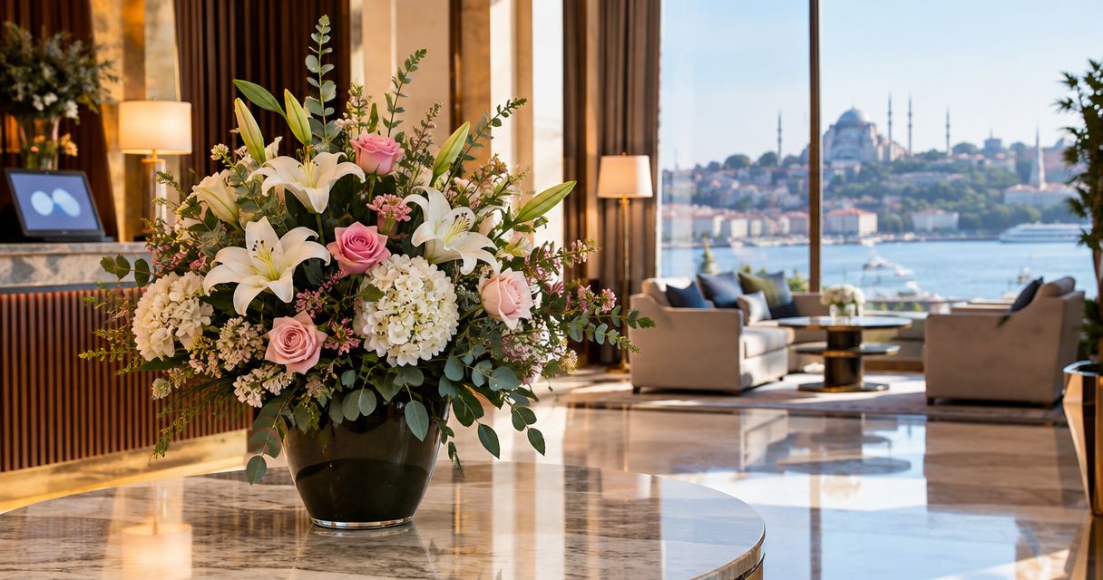 Flowers for Istanbul hotels: complete 2026 guide