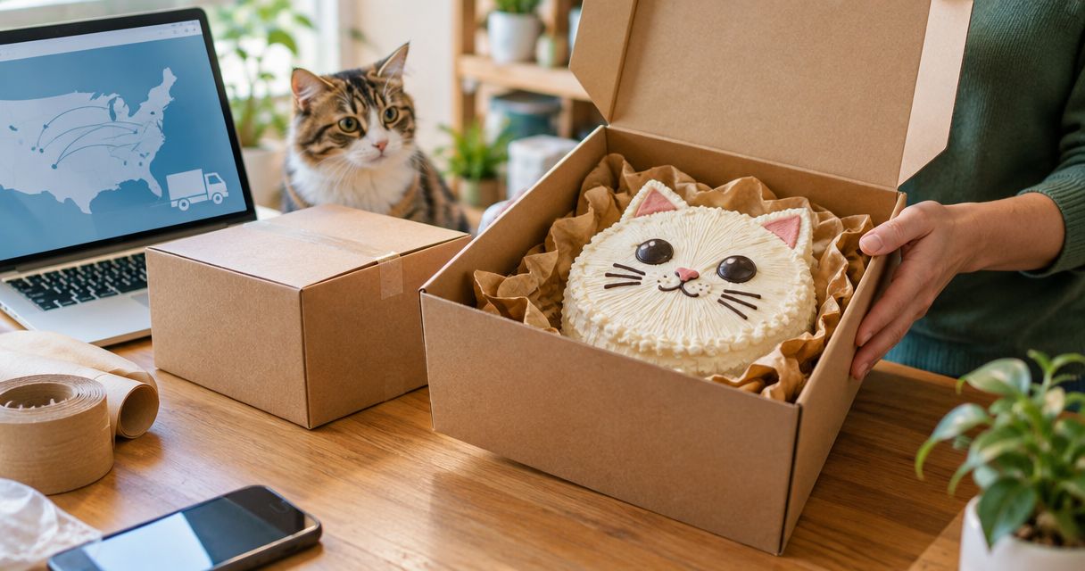 Order to doorstep: how cat cake shipping works nationwide in 2026
