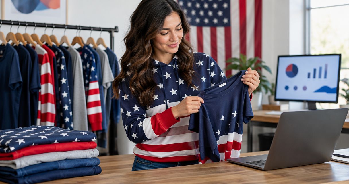 Patriotic apparel size chart benchmarks by fit type 2026