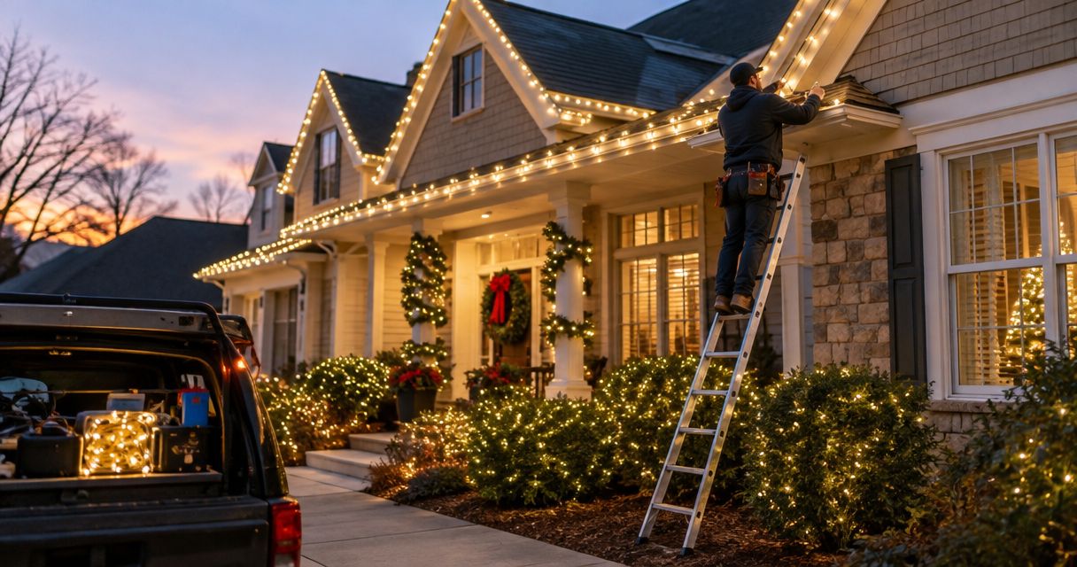 Best christmas light installers in Vinings 2026