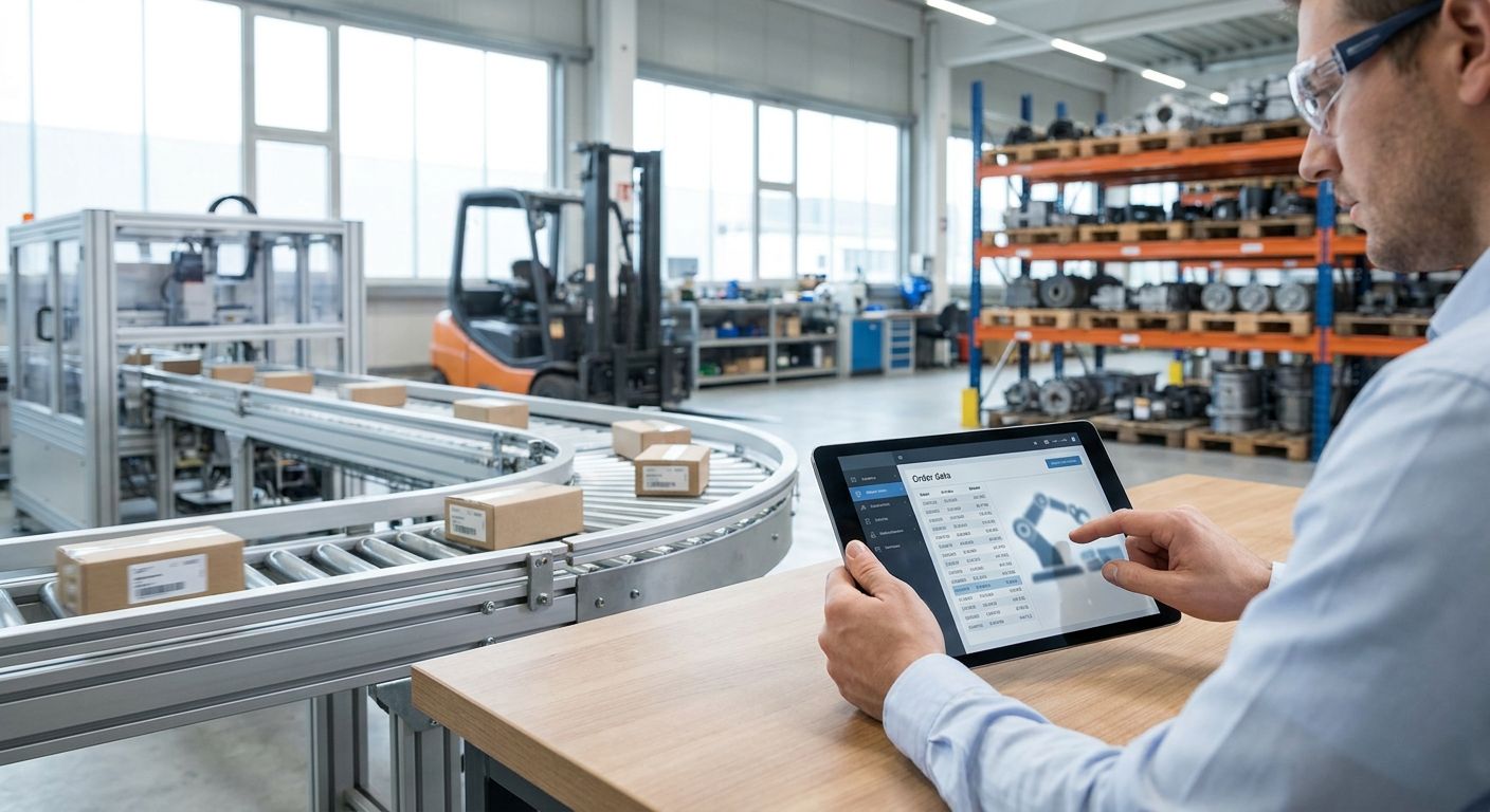 Order entry automation for industrial automation distributors