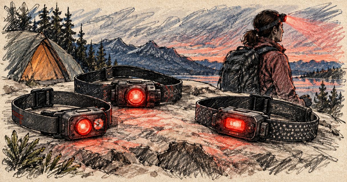 Best Olight headlamps with red light in 2026