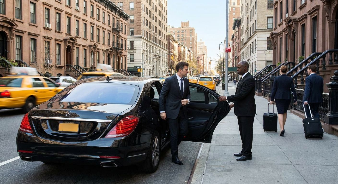 How to book corporate car service for a NYC roadshow