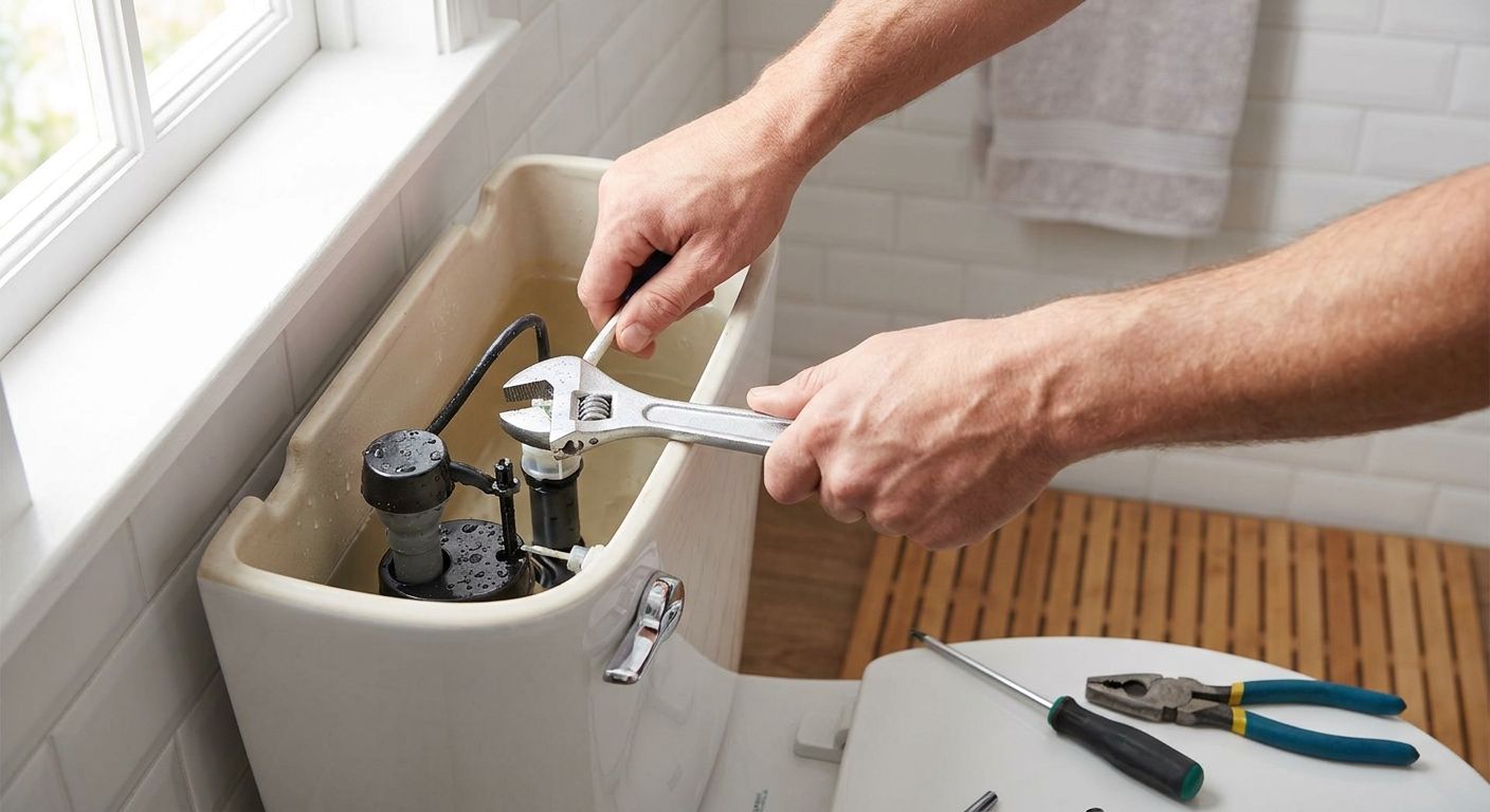 How to fix a constantly running toilet